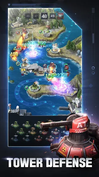Gunship Battle Total Warfare [MOD: безлимитные ресурсы и усиленный флот] Screenshot 2
