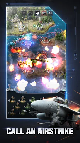 Gunship Battle Total Warfare [MOD: безлимитные ресурсы и усиленный флот] Screenshot 3