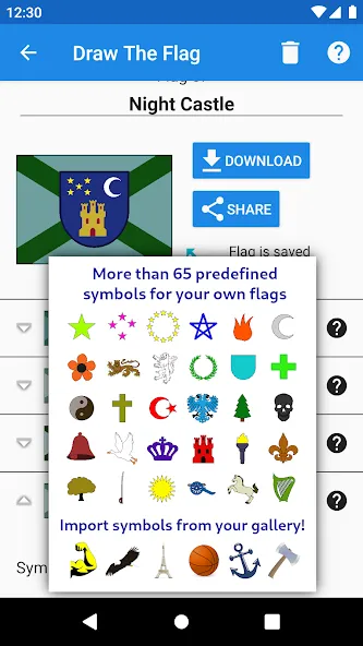 Draw The Flag - Quiz &amp; Maker [MOD: все флаги разблокированы и без рекламы] Screenshot 5