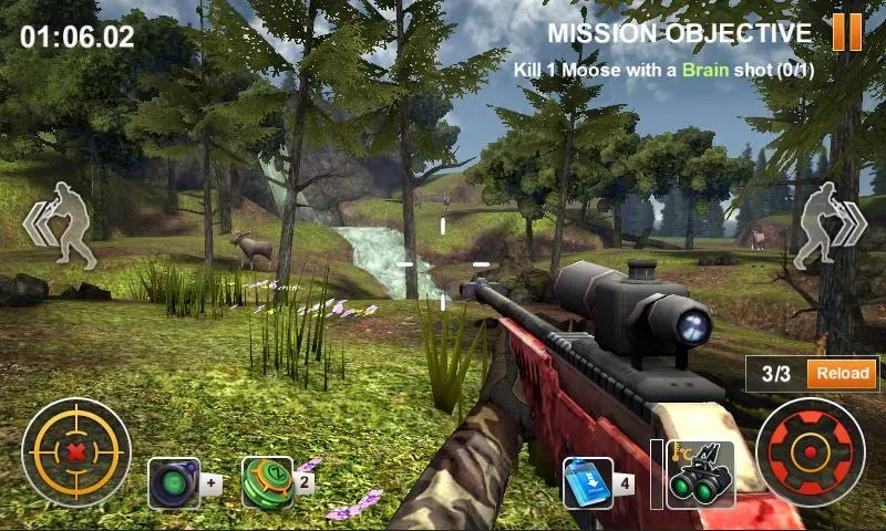 Hunting Safari 3D [MOD: безлимитные деньги и оружие] Screenshot 3