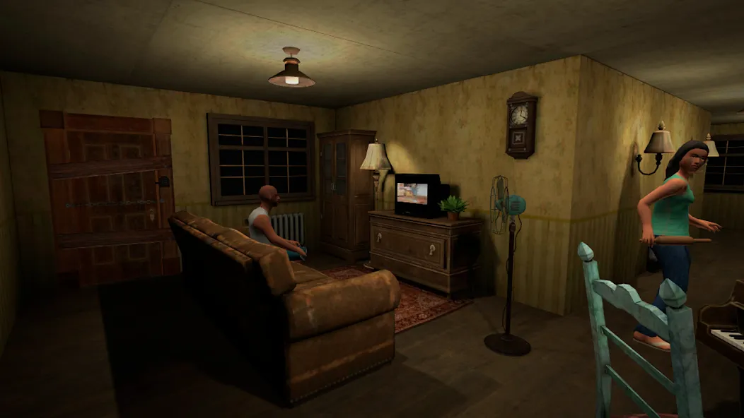 Evil Neighbor 2 - Escape [MOD: без рекламы и бесконечные подсказки] Screenshot 1