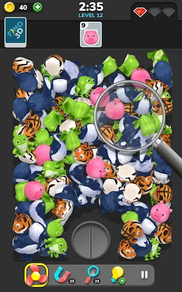Find 3D - Match 3D Items [MOD: безлимитные подсказки и пропуски] Screenshot 1