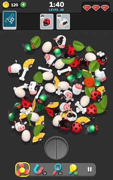 Find 3D - Match 3D Items [MOD: безлимитные подсказки и пропуски] Screenshot 4