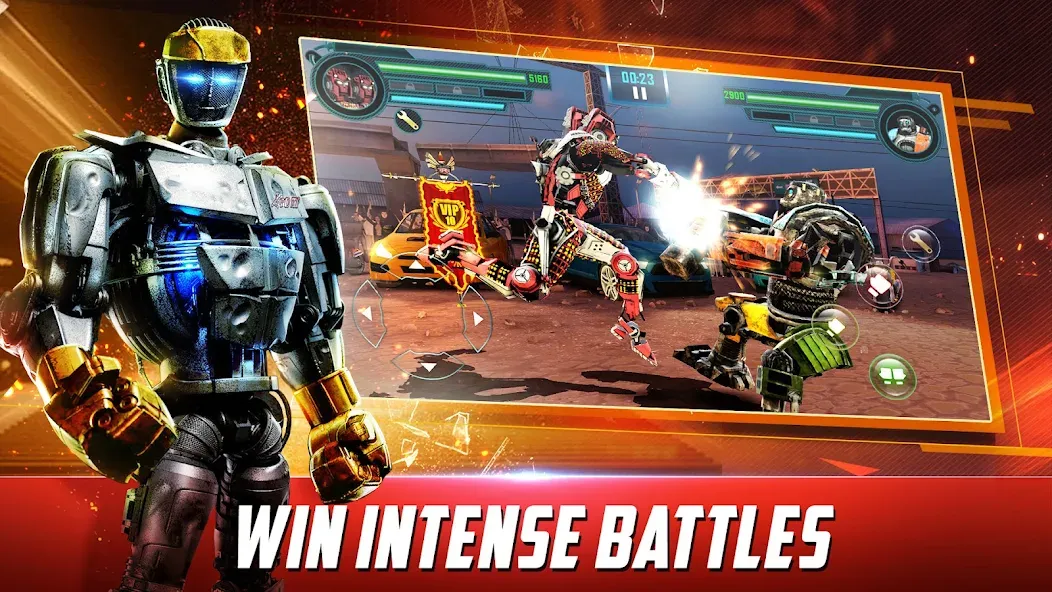 World Robot Boxing [MOD: безлимитные деньги и роботы] Screenshot 1