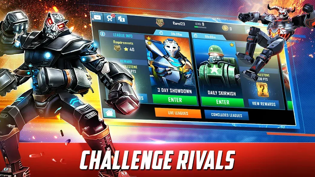 World Robot Boxing [MOD: безлимитные деньги и роботы] Screenshot 2
