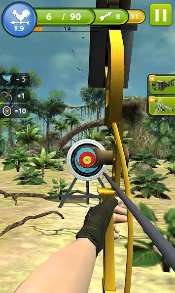 Archery Master 3D [MOD: безлимитные деньги и все уровни открыты] Screenshot 1