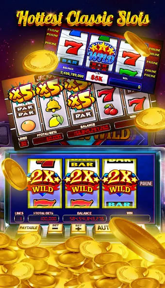 Golden City Casino [MOD: безлимитные монеты и бонусы] Screenshot 4