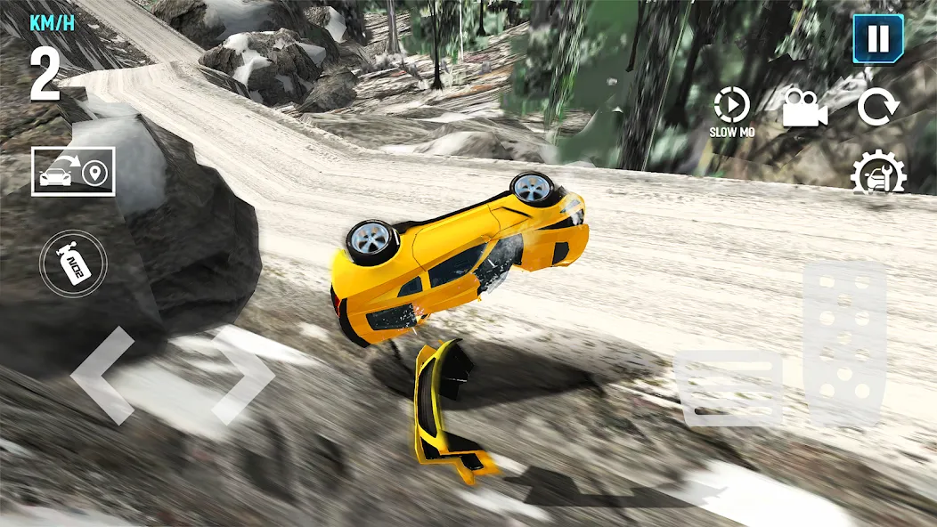 Mega Car Crash Simulator [MOD: много денег и все машины] Screenshot 4