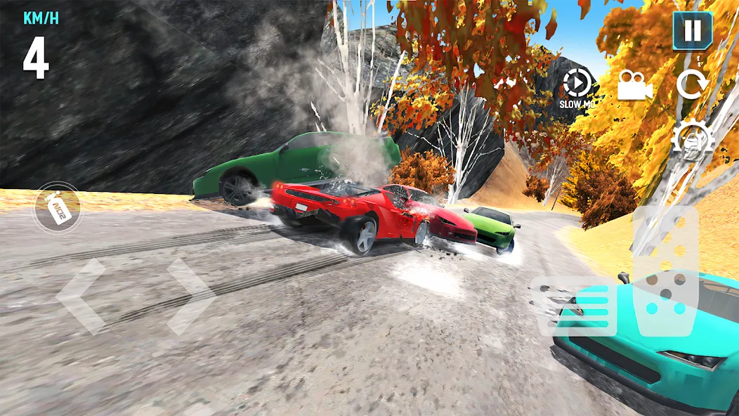 Mega Car Crash Simulator [MOD: много денег и все машины] Screenshot 5