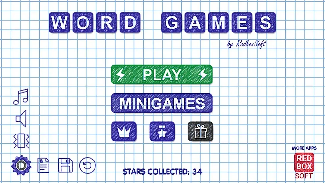 Word Games [MOD: без рекламы и все уровни открыты] Screenshot 1