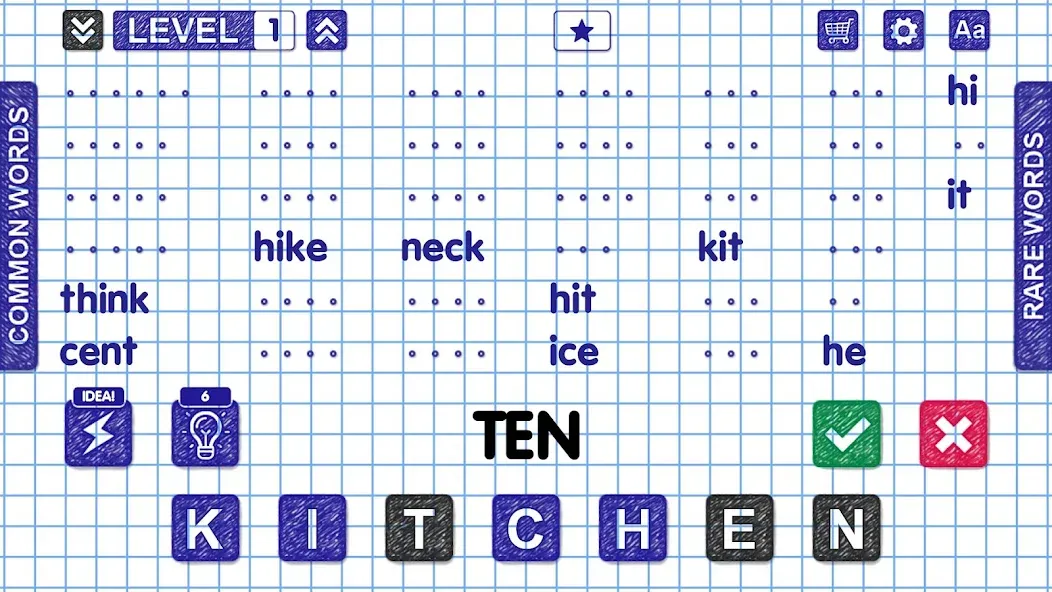 Word Games [MOD: без рекламы и все уровни открыты] Screenshot 3