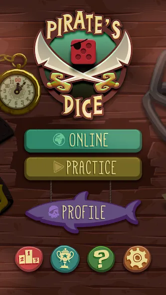 Pirate's Dice [MOD: безлимитные деньги и усиленные кости] Screenshot 1