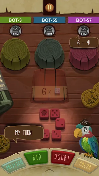 Pirate's Dice [MOD: безлимитные деньги и усиленные кости] Screenshot 3