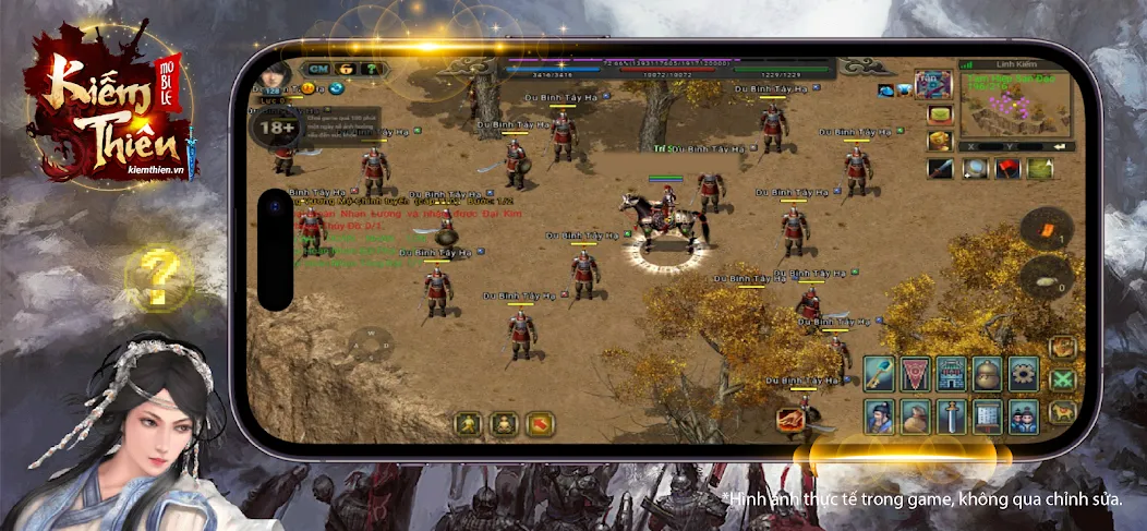 Kiếm Thiên Mobile [MOD: много денег и ресурсов] Screenshot 1