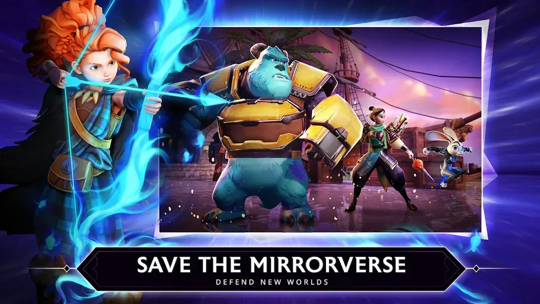 Disney Mirrorverse [MOD: безлимитные ресурсы и герои разблокированы] Screenshot 1