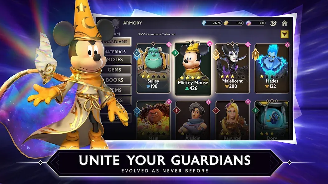 Disney Mirrorverse [MOD: безлимитные ресурсы и герои разблокированы] Screenshot 2