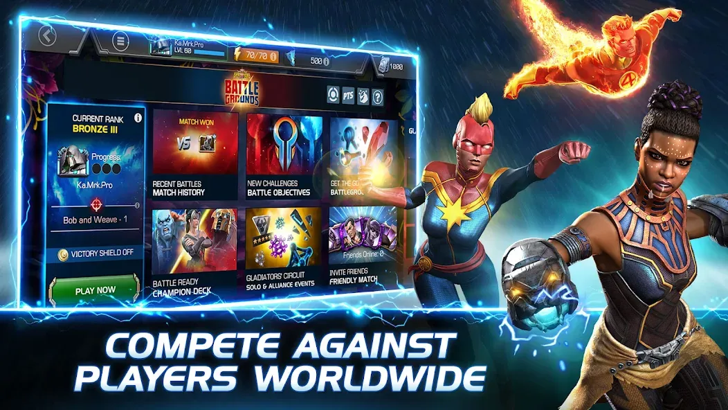 Marvel Contest of Champions [MOD: безлимитные кристаллы и усиленные герои] Screenshot 5