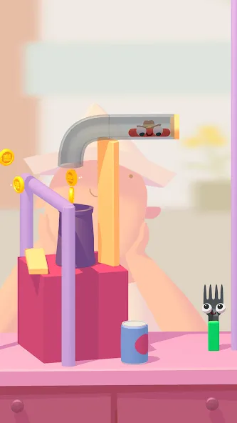 Fork N Sausage [MOD: безлимитные деньги и жизни] Screenshot 3