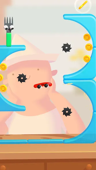 Fork N Sausage [MOD: безлимитные деньги и жизни] Screenshot 5
