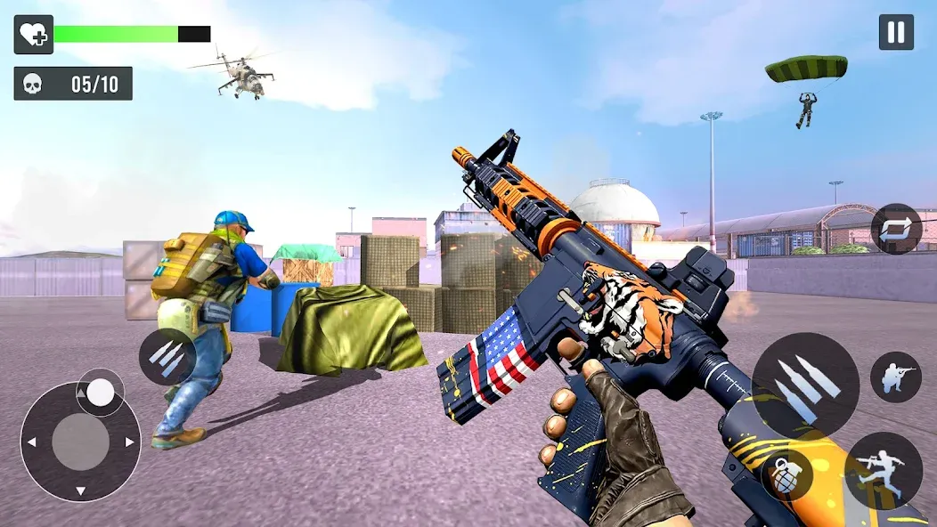 Gun Games - FPS Shooting Games [MOD: безлимитные деньги и оружие] Screenshot 3