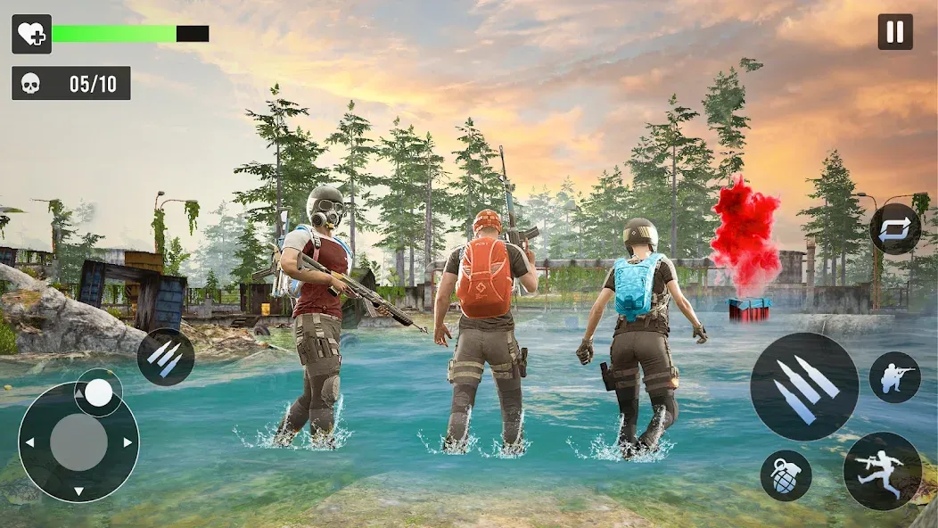 Gun Games - FPS Shooting Games [MOD: безлимитные деньги и оружие] Screenshot 4