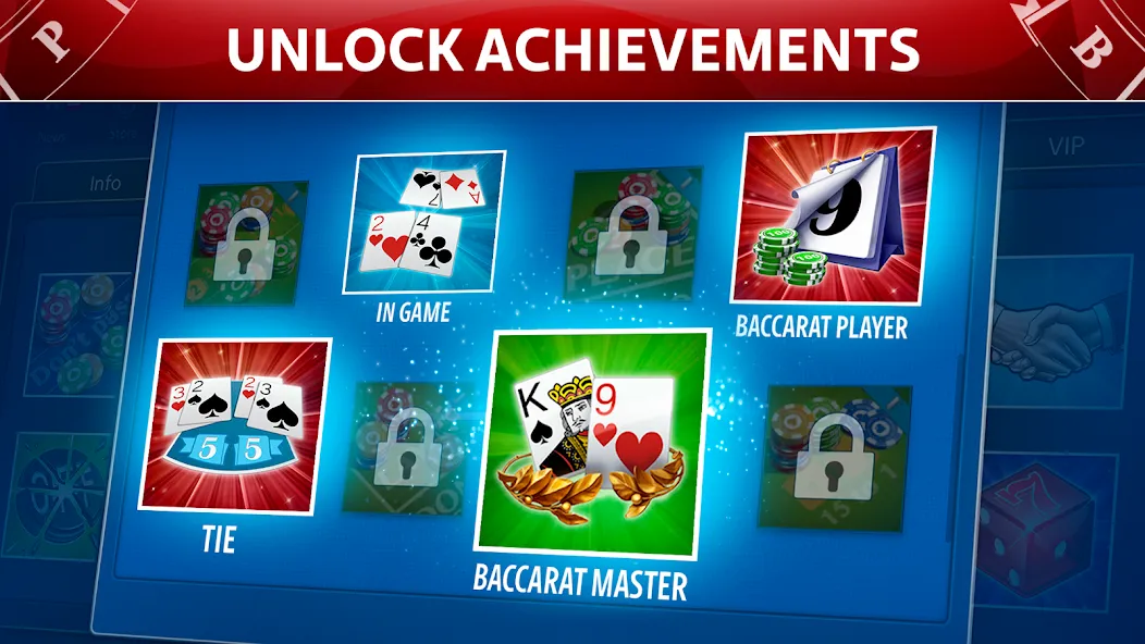 Baccarat Online: Baccarist [MOD: безлимитные фишки и открыты все столы] Screenshot 5