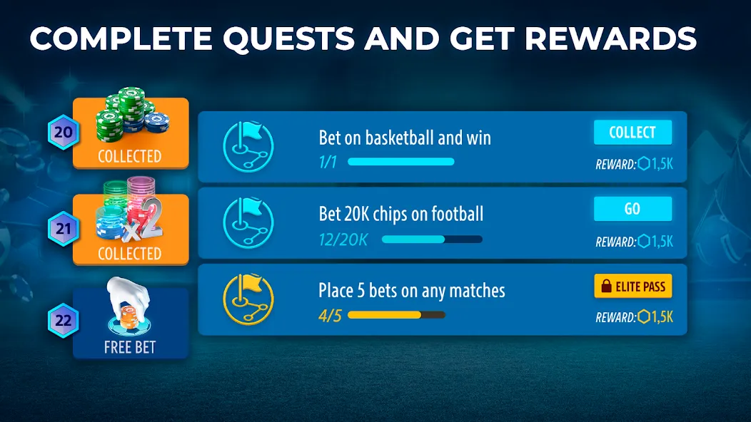 Sportsbook by Pokerist [MOD: спортивные ставки без ограничений] Screenshot 3