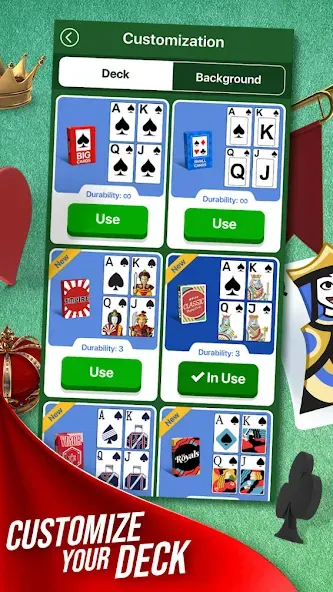 Solitaire + Card Game by Zynga [MOD: без рекламы и безлимитные подсказки] Screenshot 4