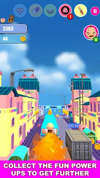 Baby Run The Babysitter Escape [MOD: открыты все уровни и скины] Screenshot 4