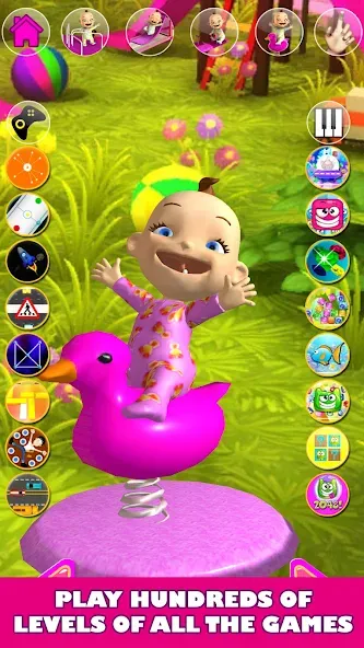 Talking Babsy Baby [MOD: без рекламы и все функции открыты] Screenshot 2