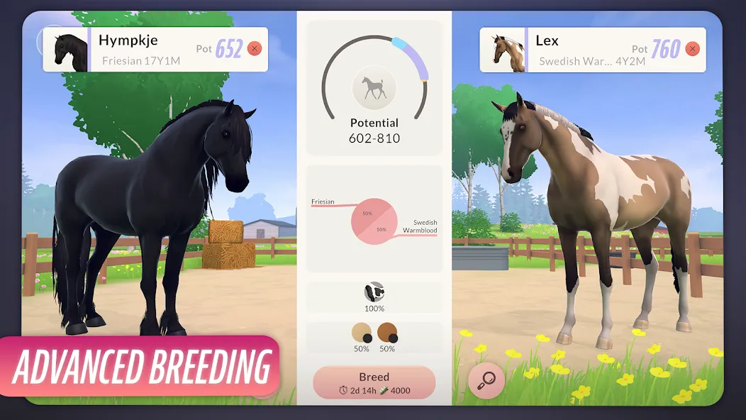 Equestrian the Game [MOD: безлимитные деньги и редкие лошади] Screenshot 5