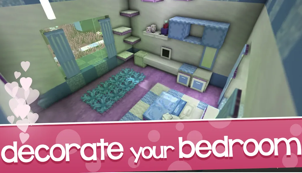 Kawaii Craft World [MOD: милые блоки и безграничное строительство] Screenshot 3