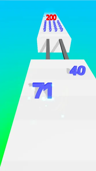 Number Master: Run and merge [MOD: без рекламы и много денег] Screenshot 3