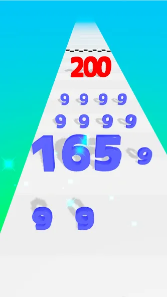 Number Master: Run and merge [MOD: без рекламы и много денег] Screenshot 4