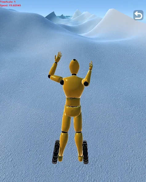 Mannequin Downhill [MOD: безлимитные деньги и все уровни открыты] Screenshot 1