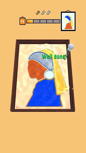 Paint Dropper: draw puzzle [MOD: безлимитные ходы и открыты все уровни] Screenshot 1
