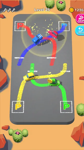 Park Master [MOD: безлимитные деньги и подсказки] Screenshot 2