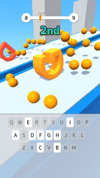Type Spin: alphabet run game [MOD: без рекламы и бесконечные жизни] Screenshot 3