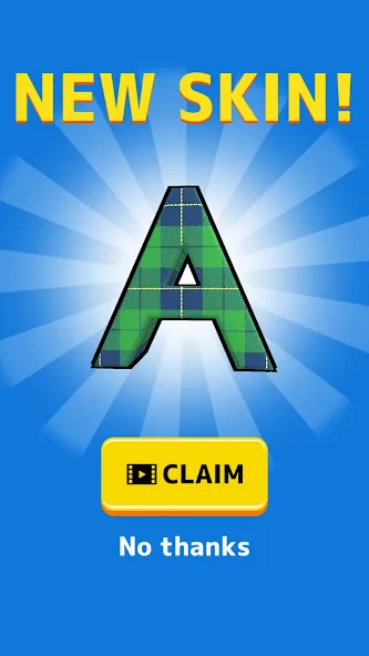 Type Spin: alphabet run game [MOD: без рекламы и бесконечные жизни] Screenshot 5