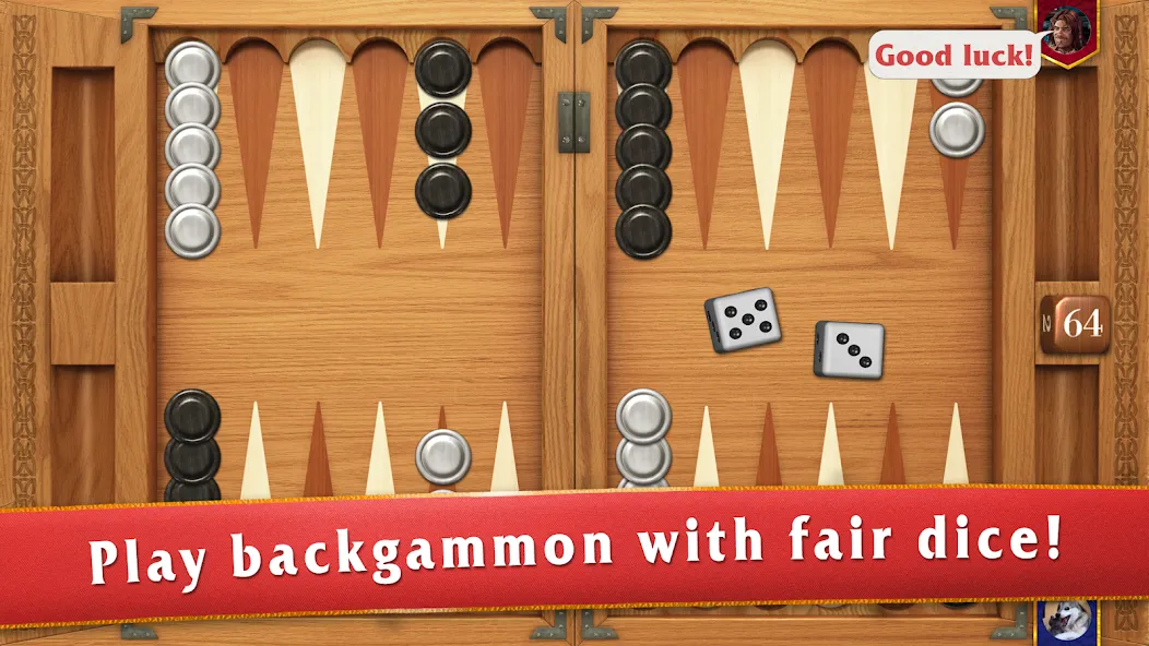 Backgammon Masters [MOD: без рекламы и много монет] Screenshot 1