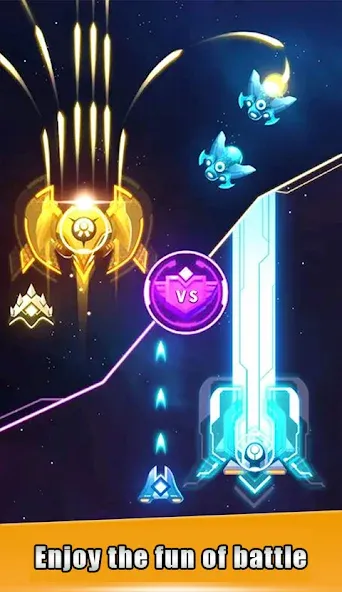 Galaxy Attack - space shooting [MOD: безлимитные деньги и патроны] Screenshot 3