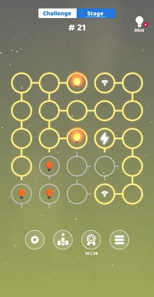 All Lights Connect : Puzzle [MOD: открыты все уровни и подсказки] Screenshot 3