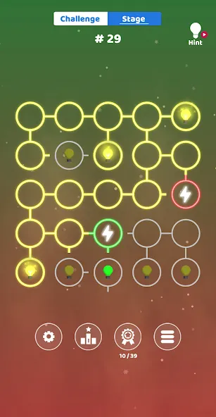 All Lights Connect : Puzzle [MOD: открыты все уровни и подсказки] Screenshot 4