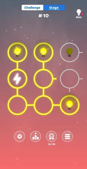 All Lights Connect : Puzzle [MOD: открыты все уровни и подсказки] Screenshot 5