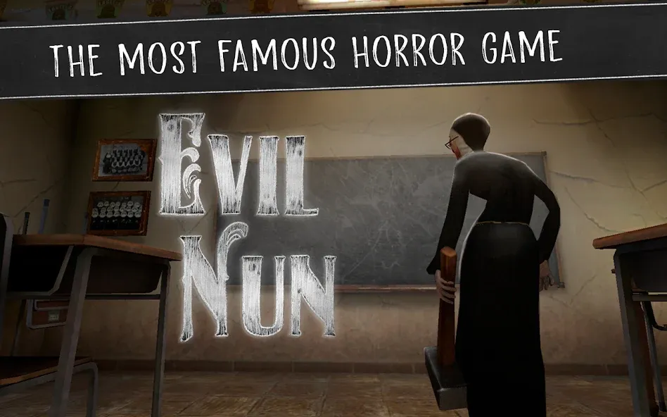 Evil Nun: Horror at School [MOD: без рекламы и все уровни открыты] Screenshot 1