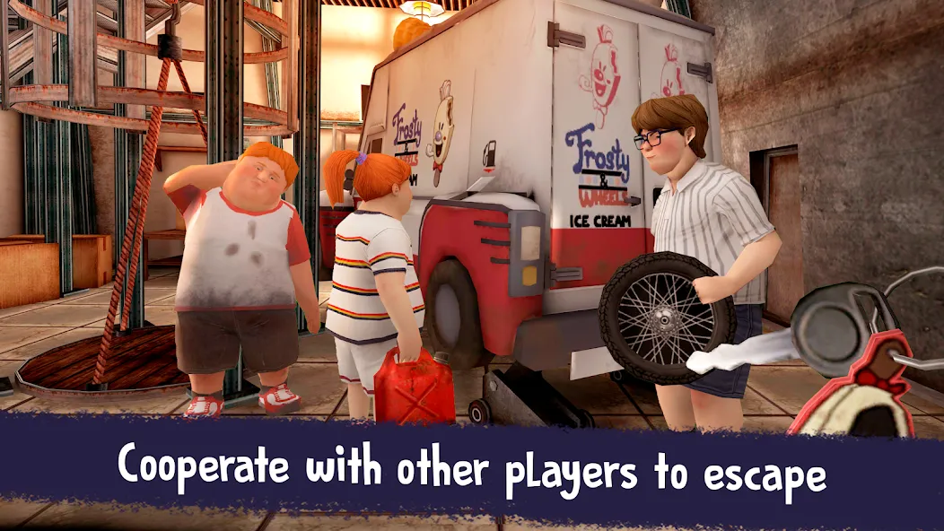 Ice Scream United: Multiplayer [MOD: безлимитные жизни и все персонажи открыты] Screenshot 1