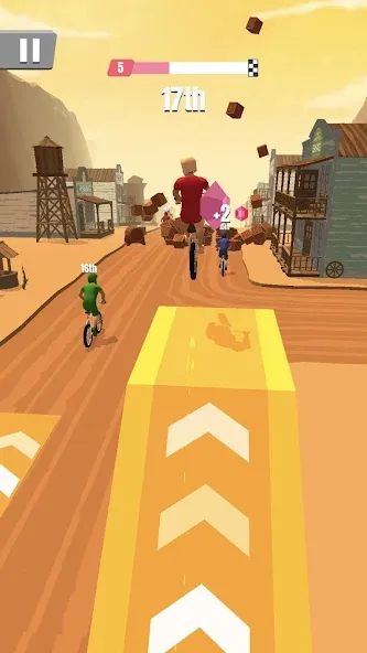 Bike Rush [MOD: безлимитные деньги и ускорение байка] Screenshot 5
