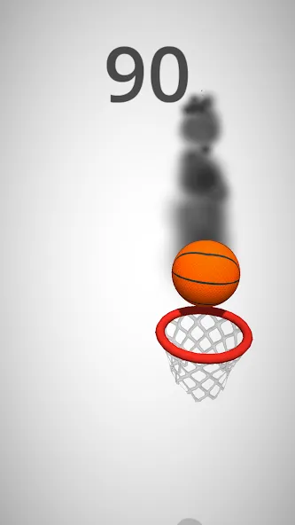Dunk Hoop [MOD: безлимитные деньги и высокая точность] Screenshot 1