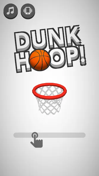 Dunk Hoop [MOD: безлимитные деньги и высокая точность] Screenshot 5