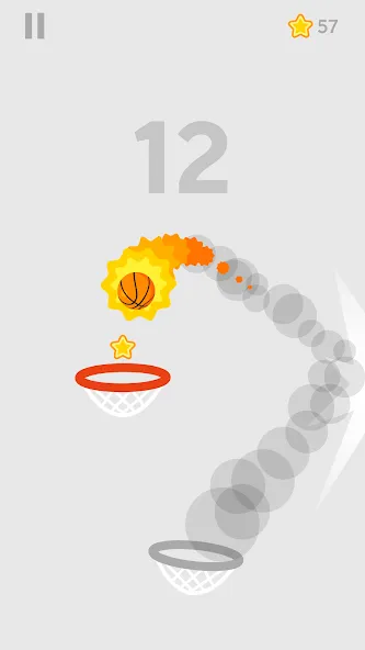 Dunk Shot [MOD: безлимитные деньги и мячи] Screenshot 2